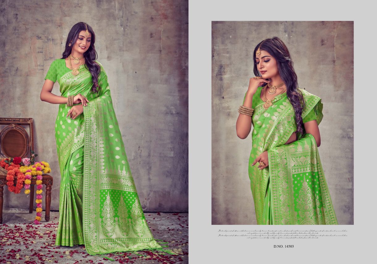 Bunawat Minaxi Silk Vol 2 Banarasi Silk Sarees Catalog
